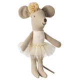 Maileg Knuffelmuis Ballerina Little Sister Off White 11cm Maileg Knuffelmuis Ballerina Little Sister Off White 11cm