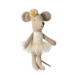 Maileg Knuffelmuis Ballerina Little Sister Off White 11cm