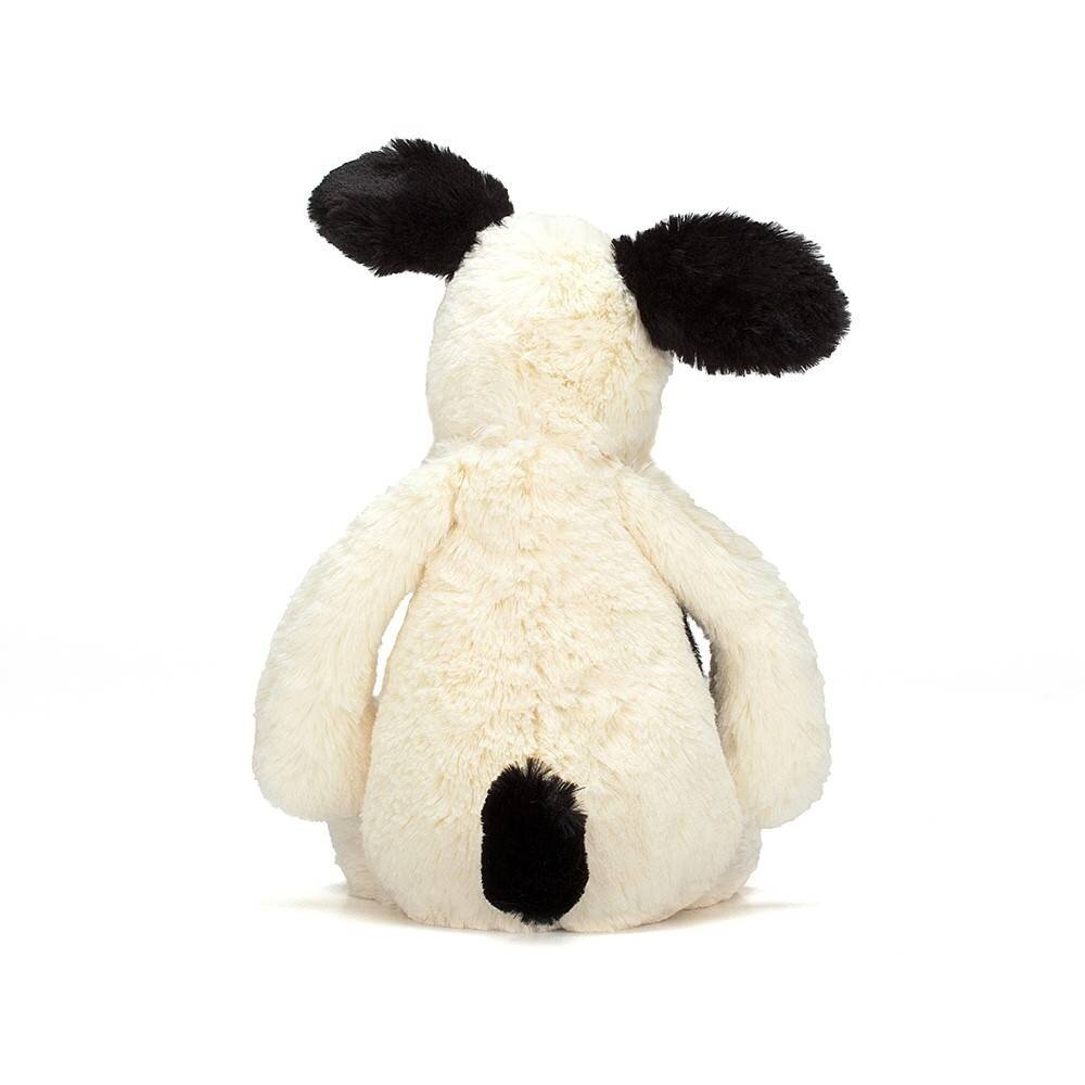 Jellycat Knuffel Hond Bashful Black&Cream Puppy
