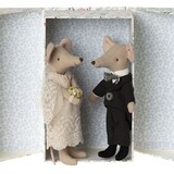 Maileg Knuffelmuis Wedding Mice Couple in Box