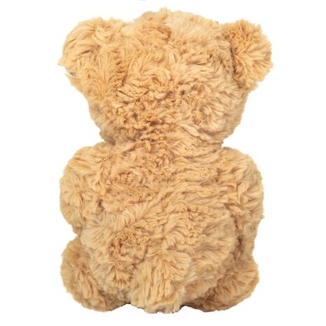 Hermann teddy Knuffel Teddybeer met Hartje Beige 20 cm