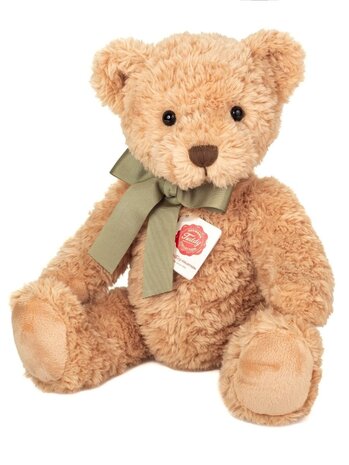 Hermann teddy Knuffel Teddy Classic Beige 37 cm