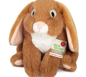Hermann teddy Knuffel Konijntje Nougat 19 cm