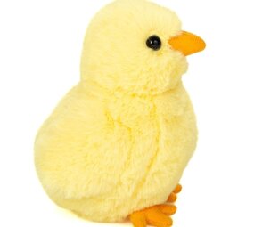 Hermann teddy Knuffel Kuiken 10 cm