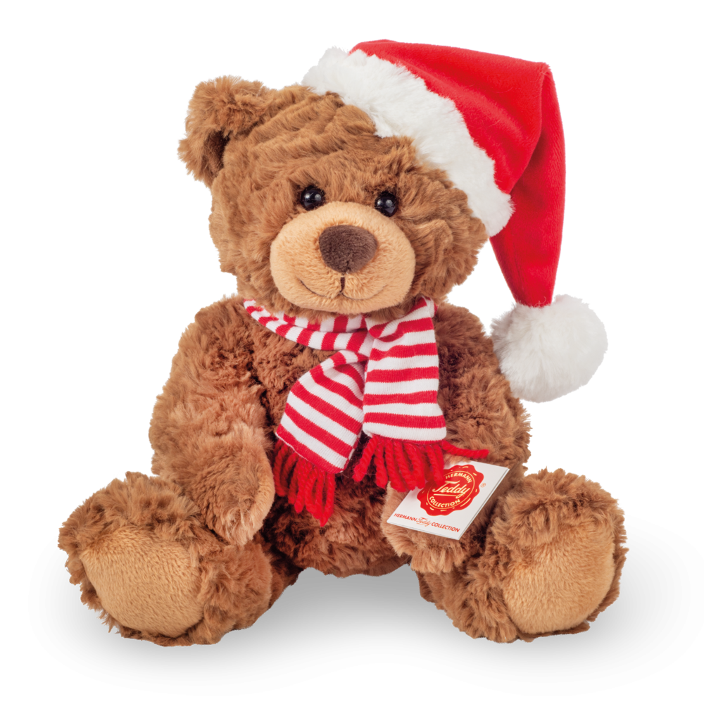 Hermann teddy Knuffel Kerst Teddybeer 30cm