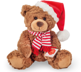 Hermann teddy Knuffel Kerst Teddybeer 30cm