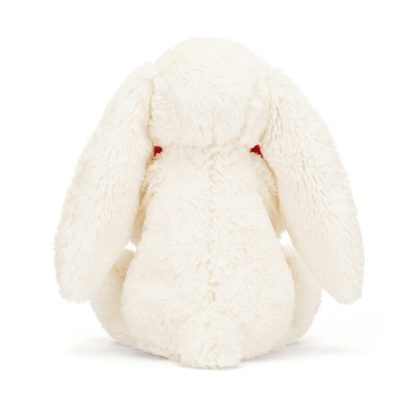 Jellycat Knuffel Konijn Bashful Bunny with Heart Original 31 cm