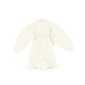 Jellycat Knuffel Konijn Bashful Bunny With Peony (Small) 18 cm