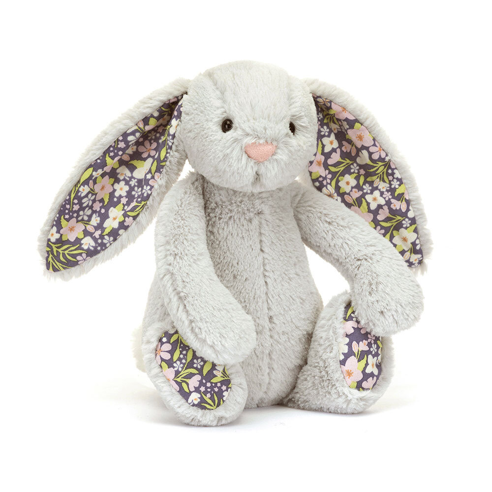 Jellycat Knuffel Konijn Blossom Silver Bunny Bloom 18 cm Jellycat Knuffel Konijn Blossom Silver Bunny Bloom 18 cm