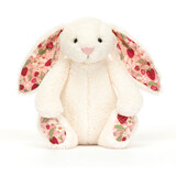 Jellycat Knuffel Konijn Blossom Cream Bunny Berry 18 cm