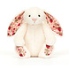 Jellycat Knuffel Konijn Blossom Cream Bunny Berry 18 cm Jellycat Knuffel Konijn Blossom Cream Bunny Berry 18 cm