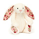 Jellycat Knuffel Konijn Blossom Cream Bunny Berry 18 cm Jellycat Knuffel Konijn Blossom Cream Bunny Berry 18 cm