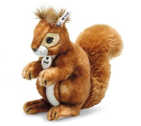 Steiff Knuffel Eekhoorn Niki Lichtbruin 21 cm Steiff Knuffel Eekhoorn Niki Lichtbruin 21 cm