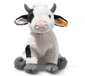 Steiff Knuffel Koe Cobb Wit 24 cm
