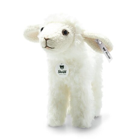 Steiff Knuffel Schaap Lam Anni Wit 16 cm Steiff Knuffel Schaap Lam Anni Wit 16 cm