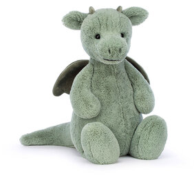 Jellycat Knuffel Draak Bashful Dragon Really Big