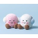 Jellycat Knuffel Amuseables Toastie Pink and White Marshmallows