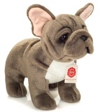 Hermann teddy Knuffel Franse Bulldog Staand Grijs 30cm Hermann teddy Knuffel Franse Bulldog Staand Grijs 30cm