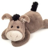 Hermann teddy Knuffel Ezel Eddy Liggend 38cm Hermann teddy Knuffel Ezel Eddy Liggend 38cm