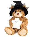 Hermann teddy Knuffel Halloween Teddybeer met Spookje 20cm