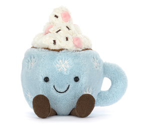 Jellycat Knuffel Amuseables Hot Chocolate with Marshmallows Jellycat Knuffel Amuseables Hot Chocolate with Marshmallows