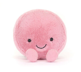 Jellycat Knuffel Amuseables Mia Macaron Framboise Jellycat Knuffel Amuseables Mia Macaron Framboise