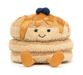 Jellycat Knuffel Amuseables Fran Pancakes Jellycat Knuffel Amuseables Fran Pancakes