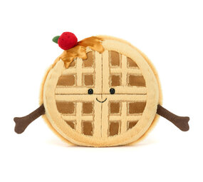 Jellycat Knuffel Amuseables Rene Waffle Jellycat Knuffel Amuseables Rene Waffle