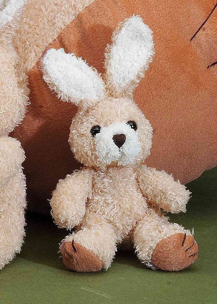 Förster Knuffel Konijn Bruin Zittend mini 16cm