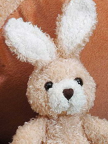 Förster Knuffel Konijn Bruin Zittend mini 16cm