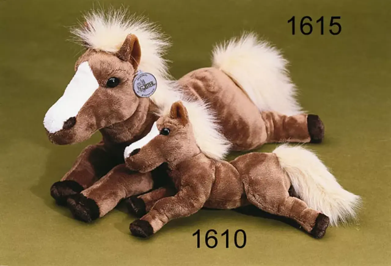 Förster Knuffel Paard Liggend groot 43cm