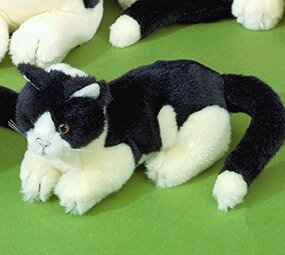 Förster Knuffel Kat Liggend klein 20cm