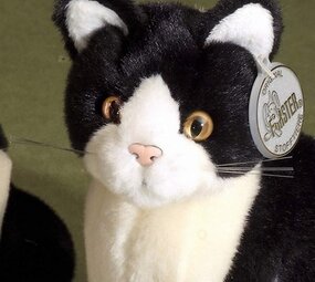 Förster Knuffel Kat Zittend klein 20cm