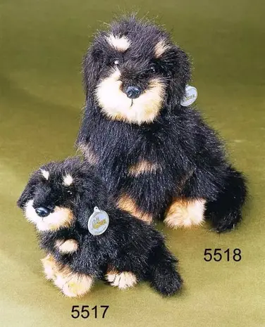 Förster Knuffel Ruwharige Teckel Zittend 19cm