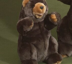 Förster Knuffel Beer Bruin Staand klein 26cm