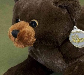 Förster Knuffel Beer Bruin Liggend 28cm