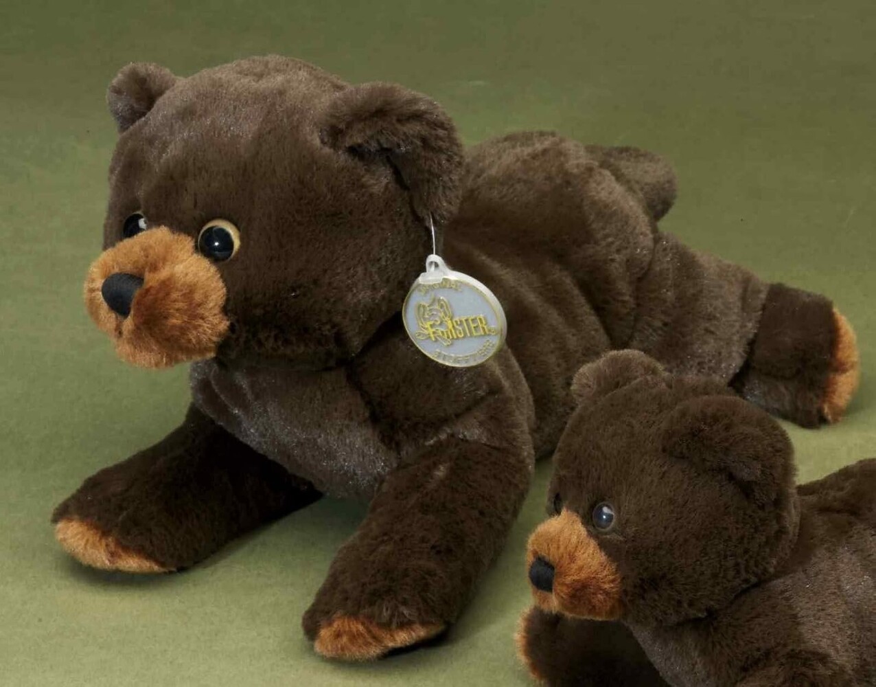 Förster Knuffel Beer Bruin Liggend 28cm