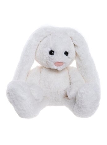 Charlie Bears Knuffel Bramble Bunny Blossom White M 30 cm