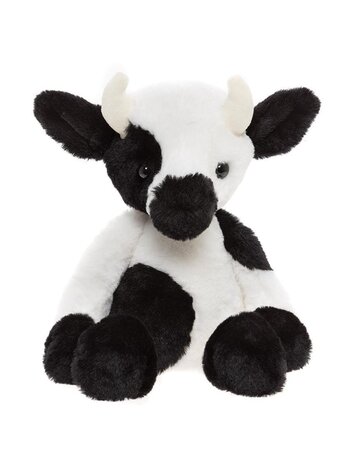 Charlie Bears Knuffel Buttercup Black & White Cow Standard M 30 cm