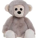Charlie Bears Knuffel Cheeky Monkey Pebble Grey M 29 cm