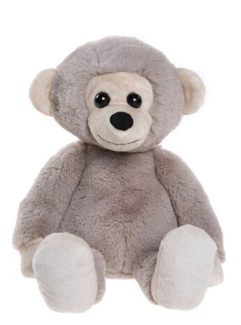 Charlie Bears Knuffel Cheeky Monkey Pebble Grey M 29 cm