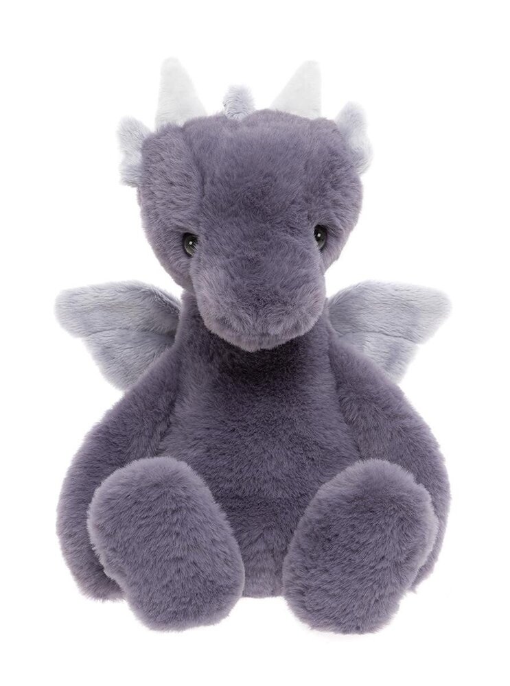 Charlie Bears Knuffel Draco Dragon Soft Lavender L 34 cm