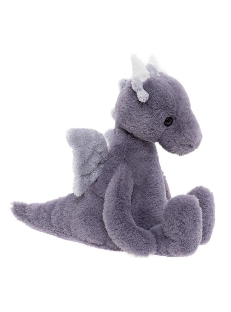 Charlie Bears Knuffel Draco Dragon Soft Lavender L 34 cm