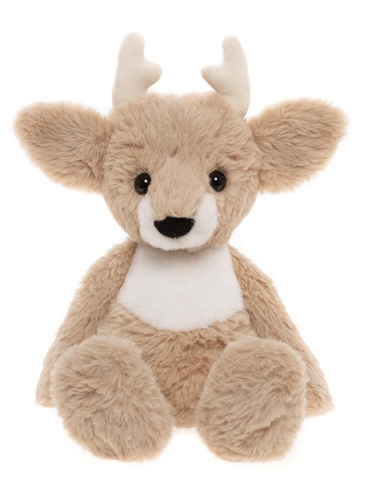 Charlie Bears Knuffel Fawn Deer Cookie Dough Brown M 30 cm