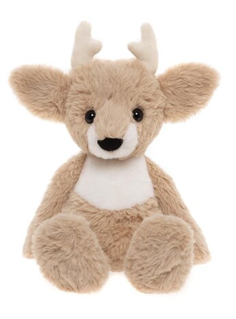 Charlie Bears Knuffel Fawn Deer Cookie Dough Brown M 30 cm