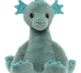 Charlie Bears Knuffel Nessie Loch Ness Monster Seaweed Green M 25 cm