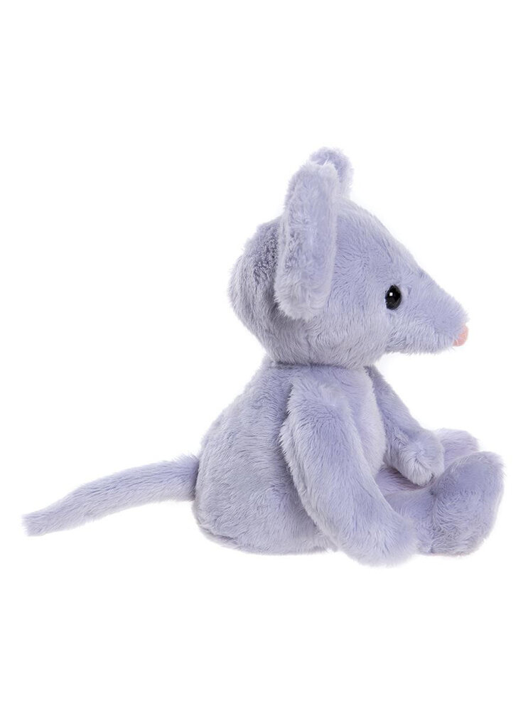Charlie Bears Knuffel Pip Mouse Silver Grey S 18 cm