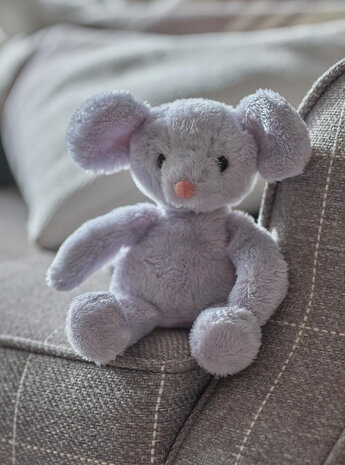Charlie Bears Knuffel Pip Mouse Silver Grey S 18 cm
