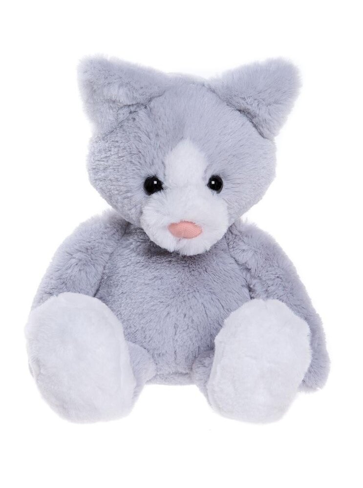 Charlie Bears Knuffel Puddy Kitten Cloudy Grey M 29 cm