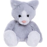 Charlie Bears Knuffel Puddy Kitten Cloudy Grey M 29 cm